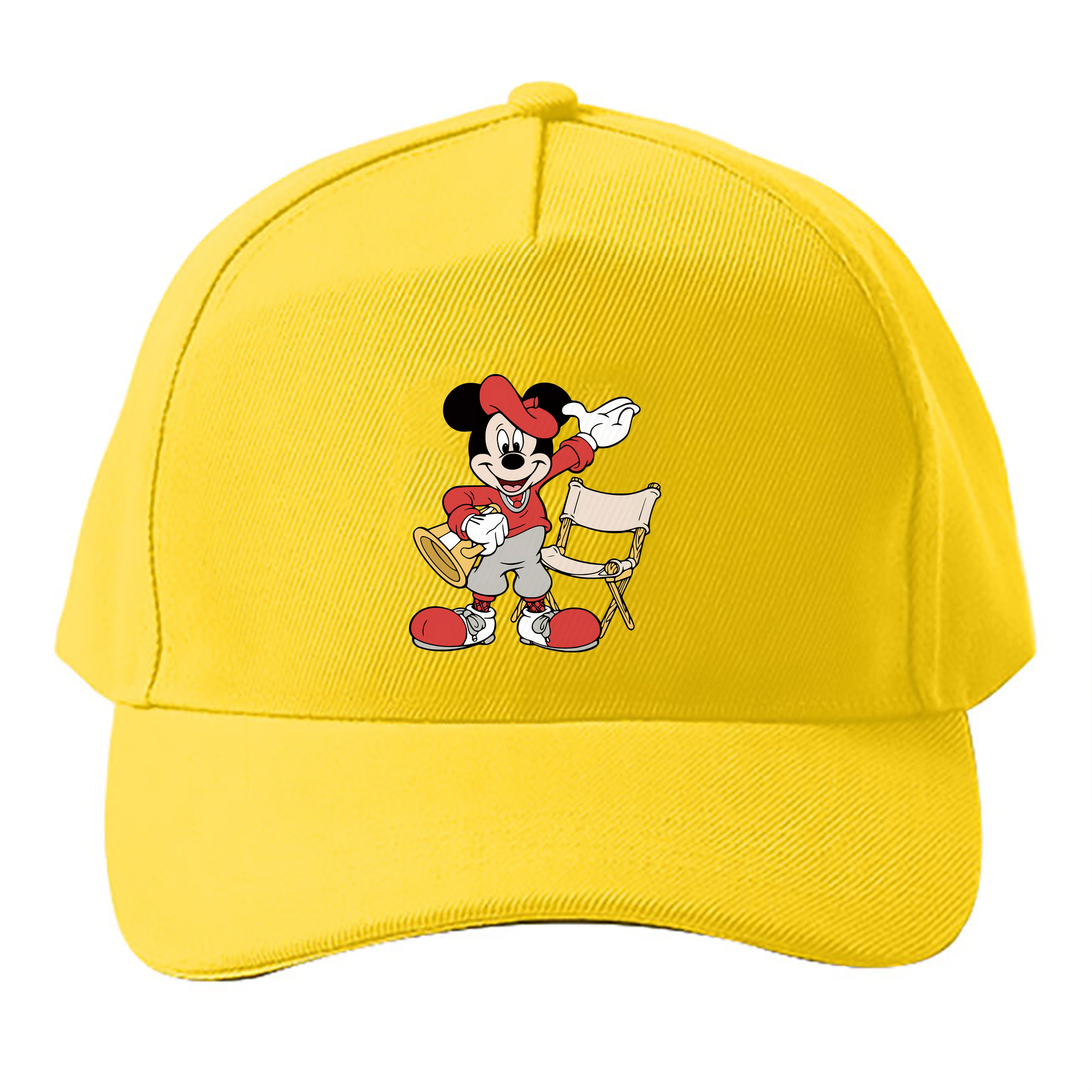 （画像用） ミッキーマウス Mickey Mouse ベースボールキャップ 綿100％ 男女兼用 帽子 スポーツ